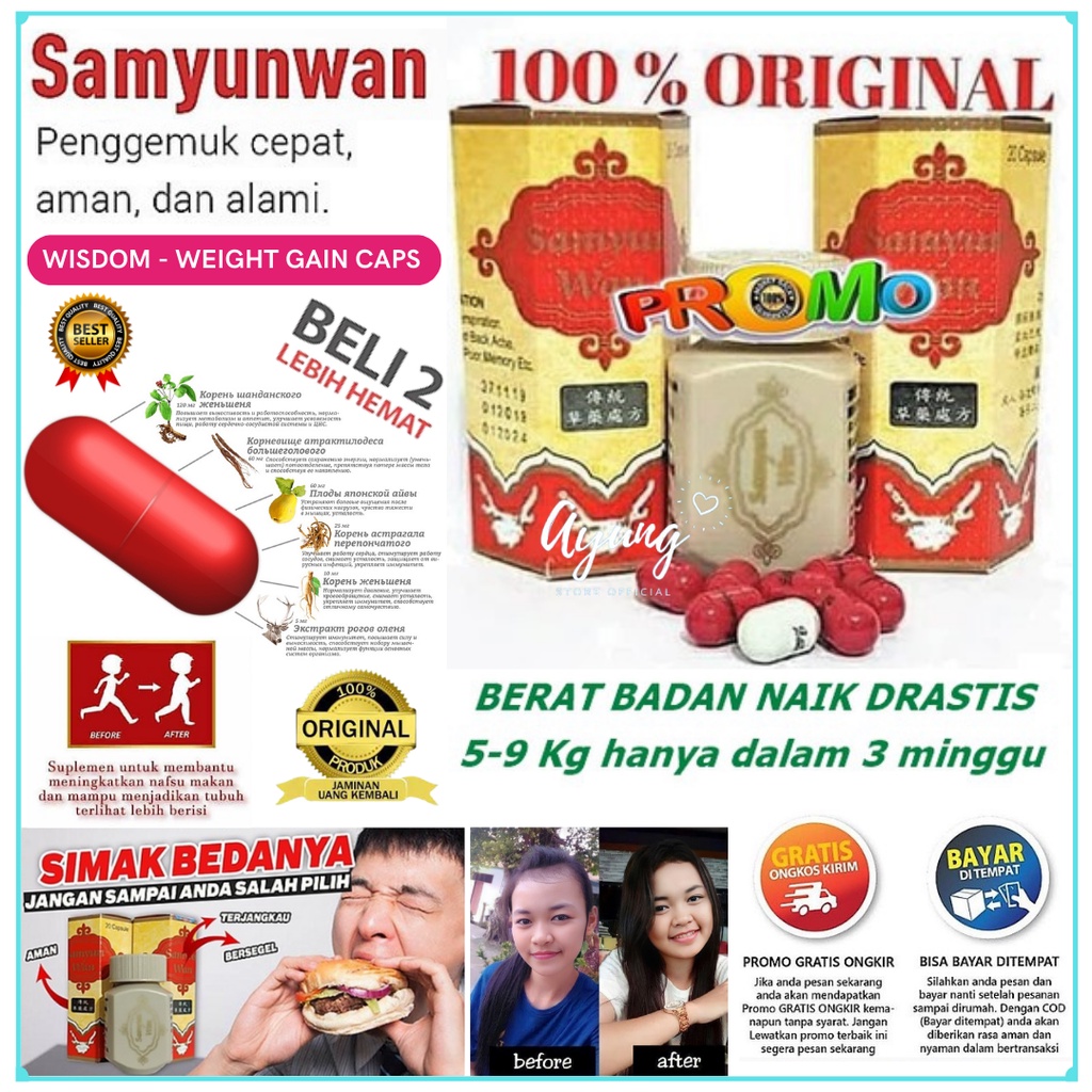 Jual Obat Gemuk Penggemuk Badan Penambah Nafsu Makan Penambah Berat