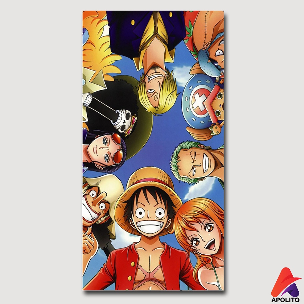 Jual Apolito X Cm Hiasan Dinding Anime One Piece Luffy Wall