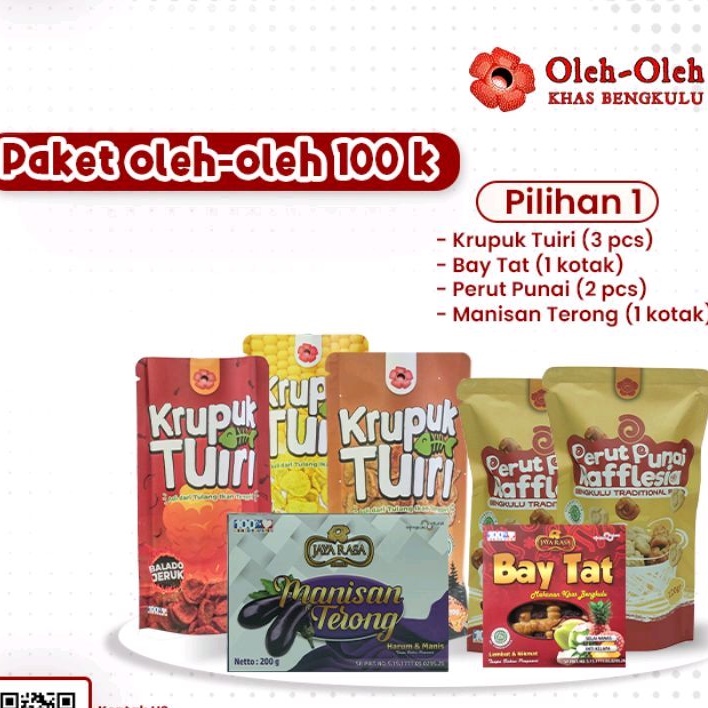 Jual PAKET OLEH OLEH KHAS BENGKULU 110 000 Shopee Indonesia