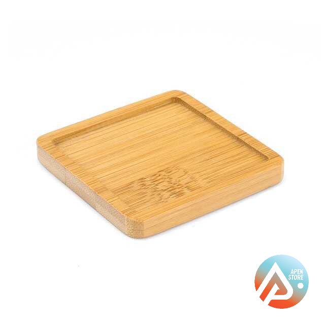 Jual APEN Alas Tatakan Pot Tanaman Dekorasi Bamboo Tray Tatakan Minuman