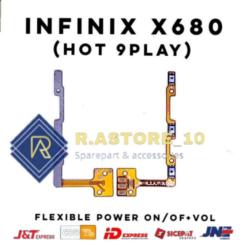 Jual Flexible Flexibel On Off Volume Infinix Hot Play X Hot