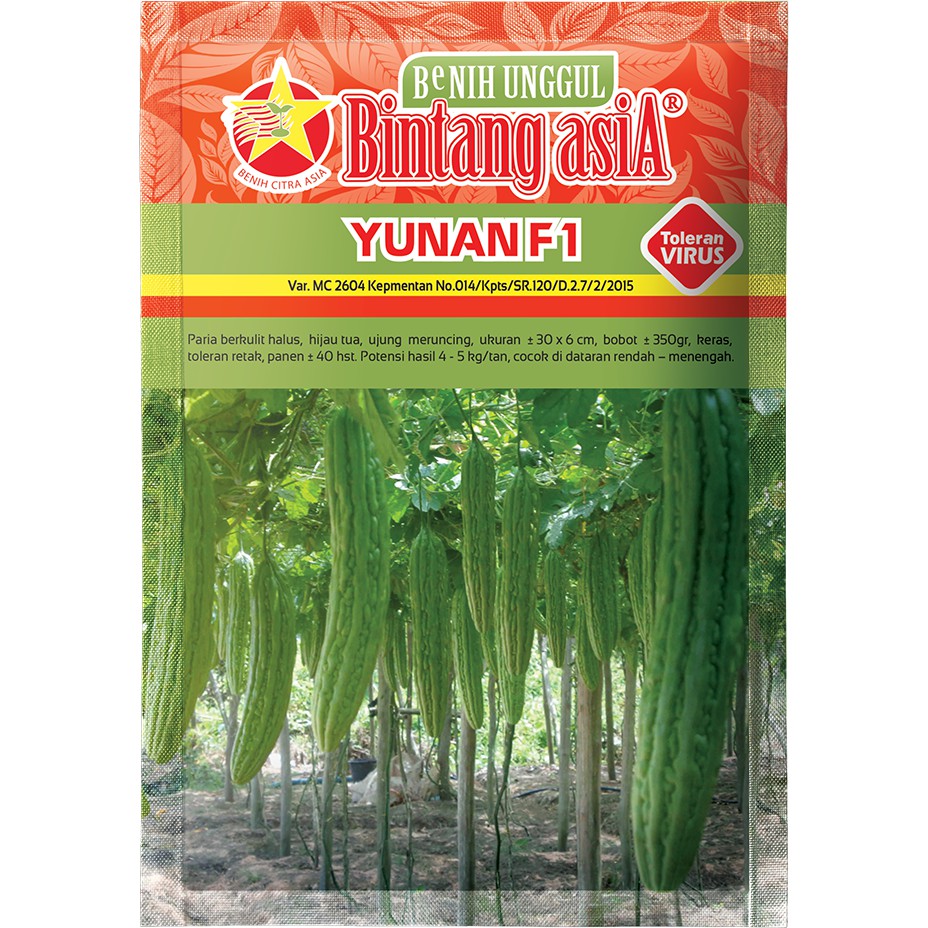 Jual Benih Pare Paria Yunan F Kemasan Gram Shopee Indonesia