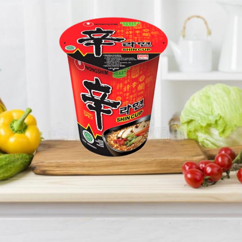 Jual Nong Shim Shin Ramyun Spicy Mushroom Kimchi Gr Mi Instan