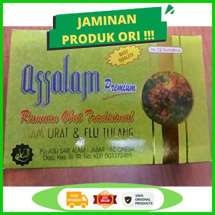 Jual Kapsul Assalam Asam Urat Flu Tulang Asalam Assalam Adsallam