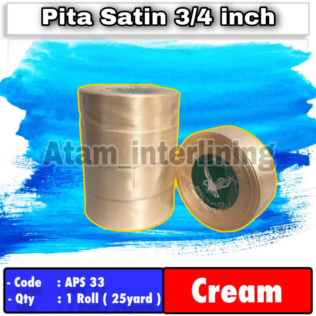 Jual Pita Satin 3 4 Inch Atau 2cm Berbagai Warna Pita Kado Pita