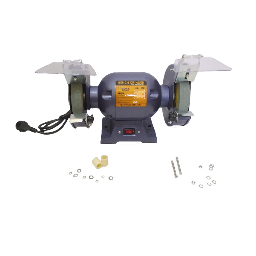 Jual Mesin Gerinda Duduk 6 Inch Boky BODY BESAR Benz Bench Grinder