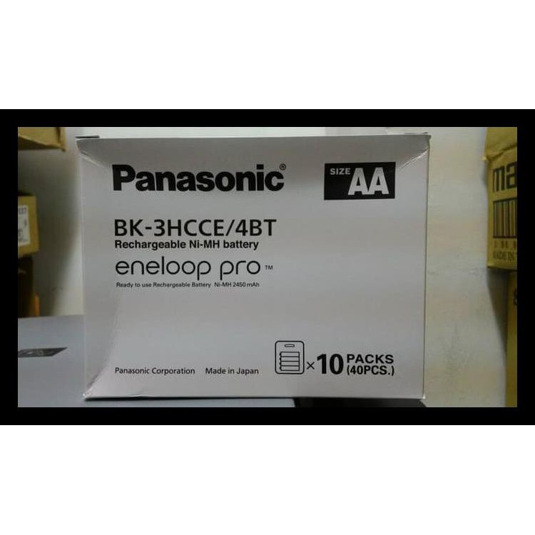 Jual Baterai Isi Ulang Rechargeable Panasonic Eneloop Pro Aa A2 2550Mah