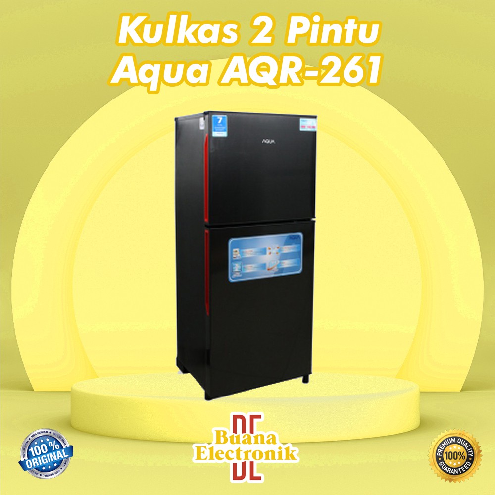 Jual KULKAS AQUA 2 PINTU AQR 261 ORIGINAL Shopee Indonesia