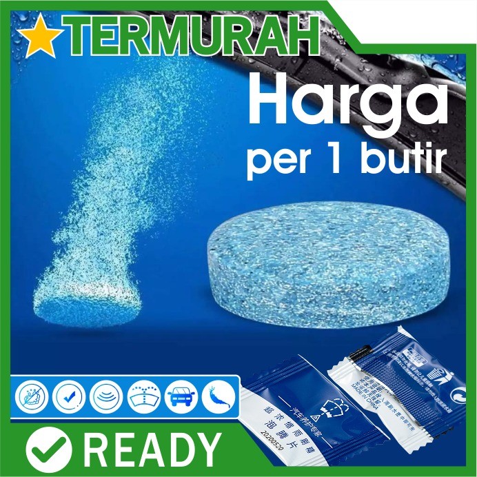 Jual Sabun Pembersih Kaca Mobil Wiper Fluid Tablet Windscreen Glass