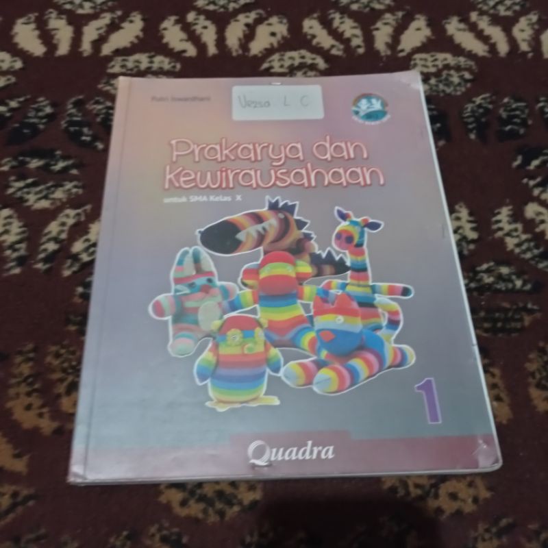 Jual Buku Bekas Kurikulum Edisi Revisi Prakarya Dan Kewirausahaan