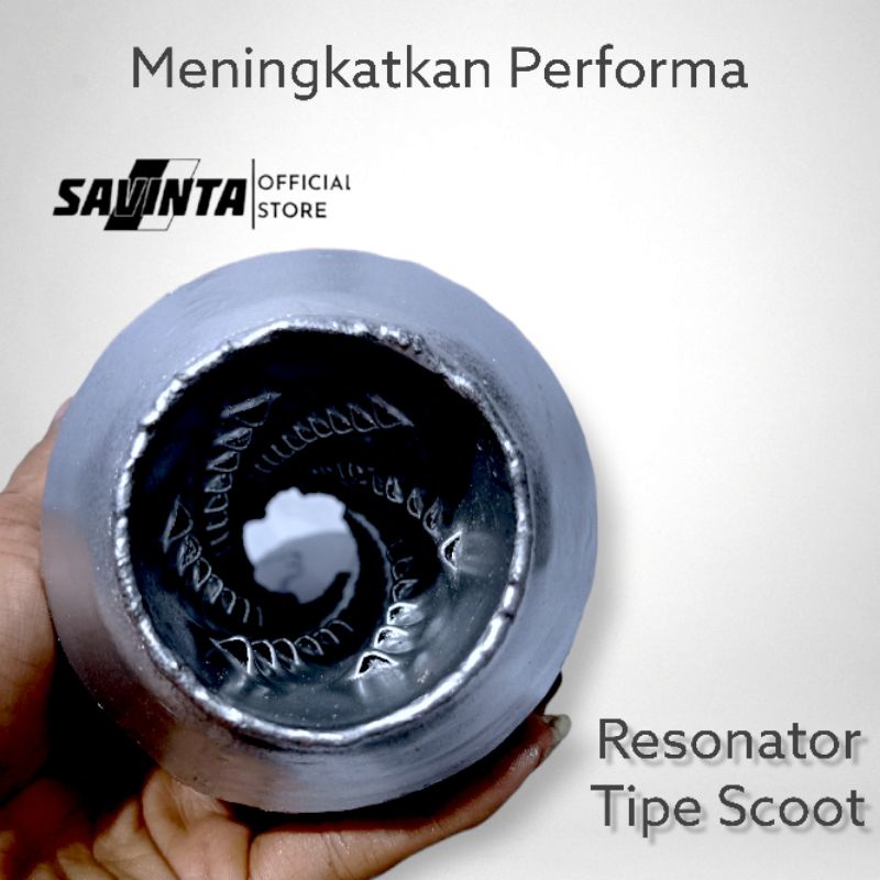 Jual Savinta Resonator Mobil Manual Matic Scoot Gaswol Size P35cm