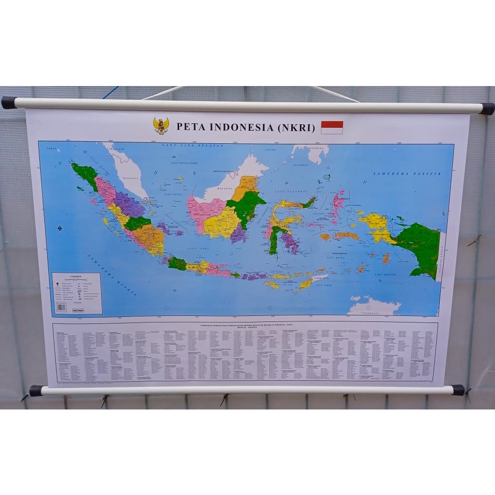 Jual Peta Indonesia Nkri Peta Dinding Shopee Indonesia