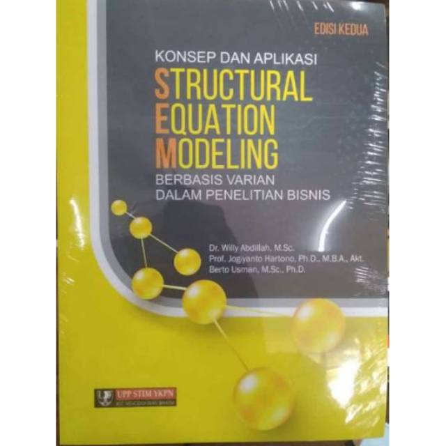 Jual Buku Konsep Dan Aplikasi Structural Equation Modeling Jogiyanto