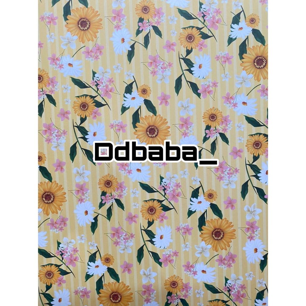 Jual KERTAS KADO SANSAN WAWA SANWA DOFF MOTIF BUNGA MOTIF BATIK MOTIF