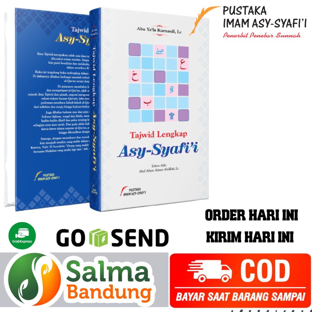 Jual Buku Tajwid Lengkap Asy Syafii Pustaka Imam Syafii Shopee