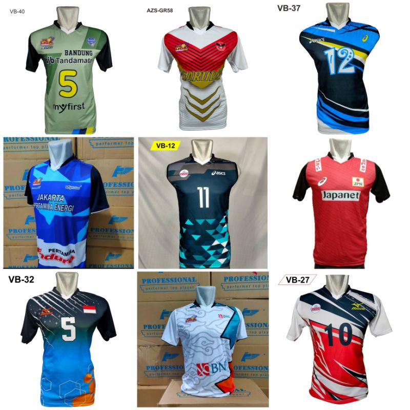 Jual COD Baju Jersey Voli Volly Proliga 2022 Baju Jersey Voli Volly