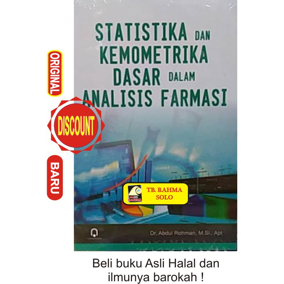 Jual Statistika Dan Kemometrika Dasar Dalam Analisis Farmasi Abdul