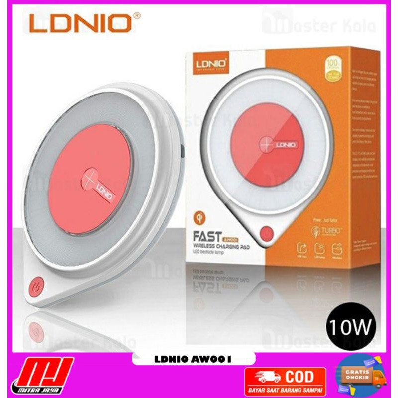 Jual Wirelesss Charger Pad Light Smart Sensor 10W 2A LDNIO AW001