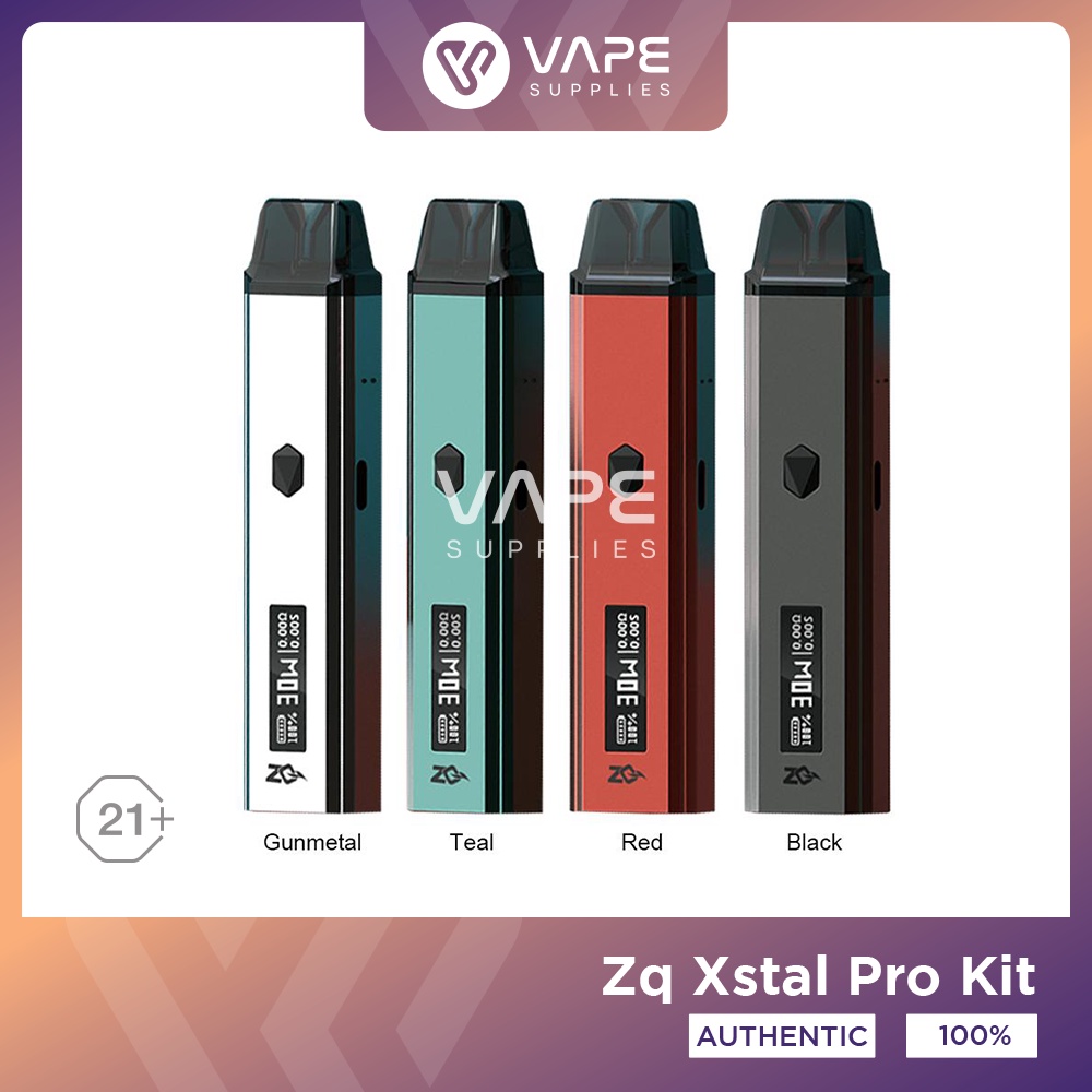 Jual ZQ Xtal PRO 1000mAh Pod Kit 100 Authentic By ZQ Vapor Shopee