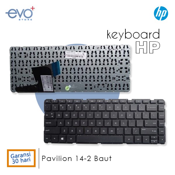 Jual Keyboard Laptop Hp D Au Pavilion Baut Hitam No Frame