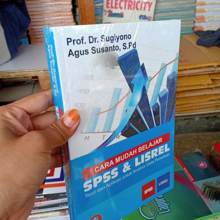 Jual Buku Cara Mudah Belajar Spss Dan Lisrel Shopee Indonesia