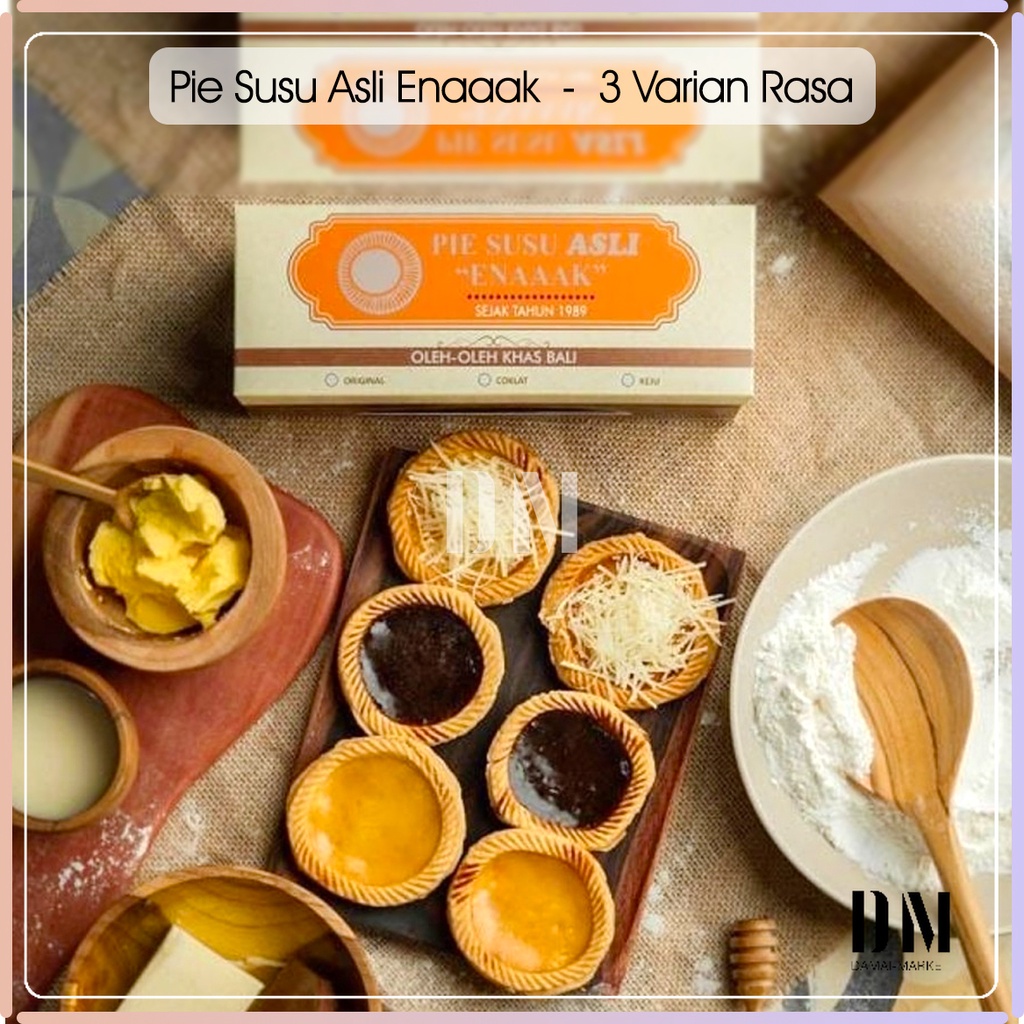 Jual Pie Susu Enaak Enaaak Enak Enaaaak Kue Oleh Oleh Khas Bali Camilan