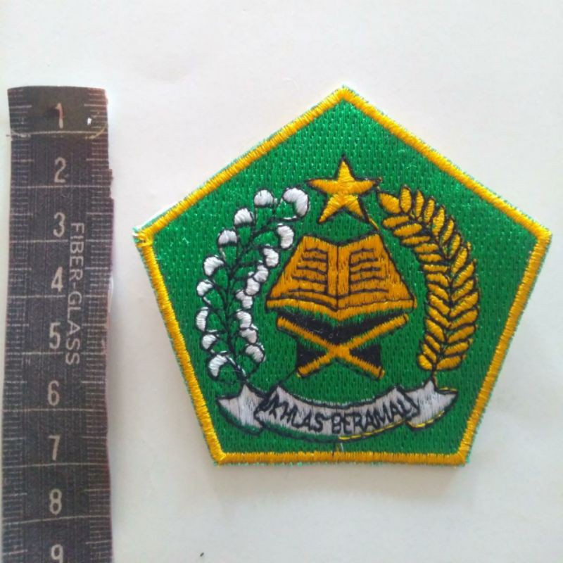 Jual BADGE BET BED Logo Bordir Depag Kemenag Kementerian Agama