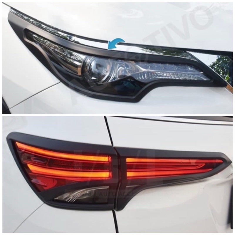 Jual FORTUNER VRZ 2016 2017 2018 2019 2020 GARNISH LAMPU DEPAN BELAKANG