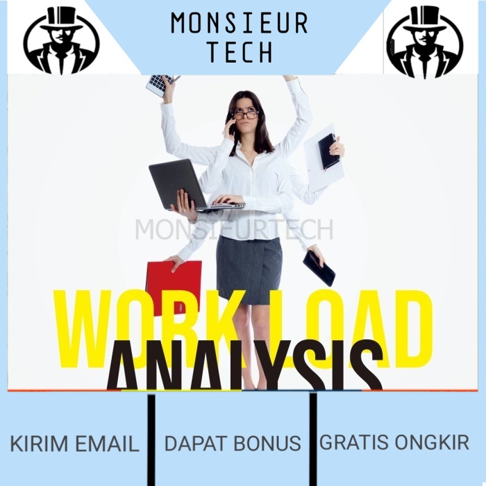 Jual Ready Workload Analysis Analisa Beban Kerja Shopee Indonesia