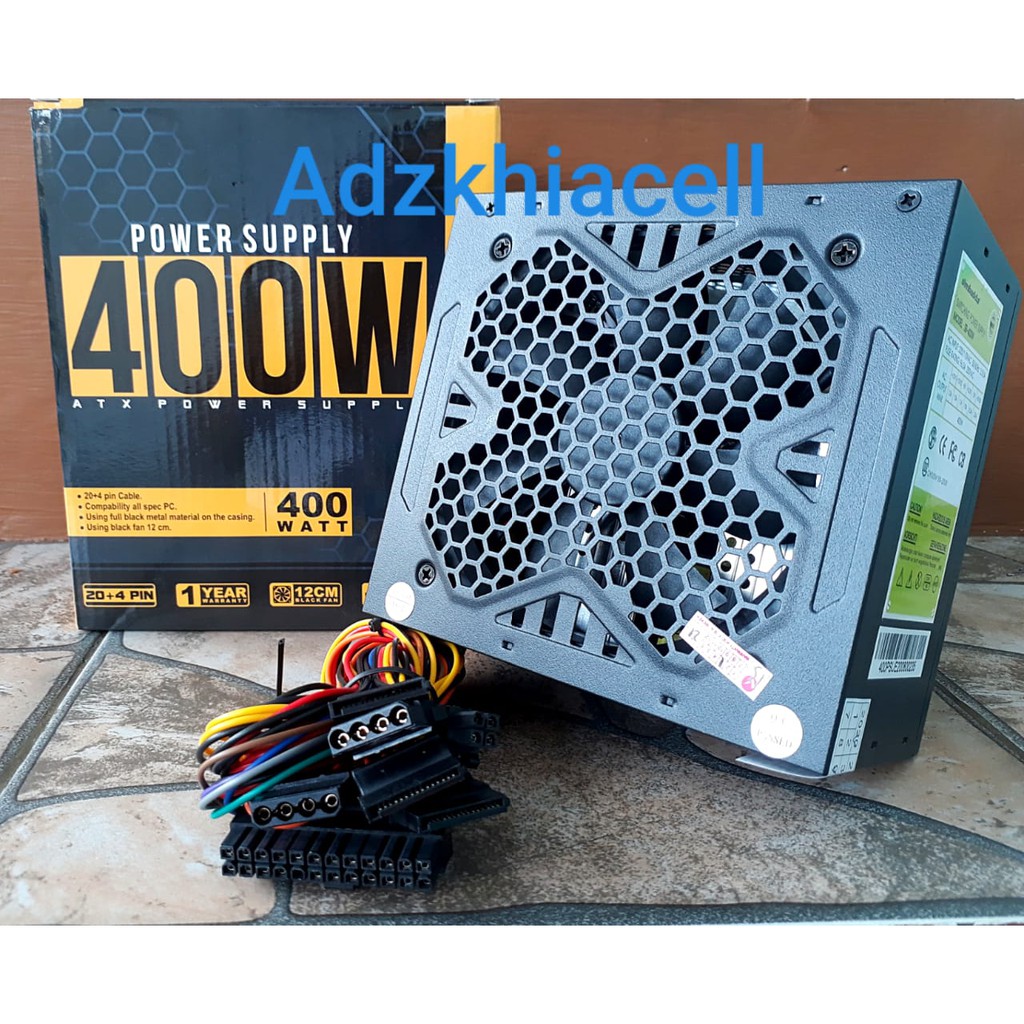 Jual Power Supply PSU Simbadda 400W Resmi Original Simbada Psu Pc