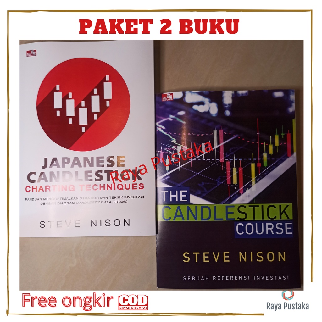 Jual Paket Buku Japanese Candlestick Dan The Candlestick Course