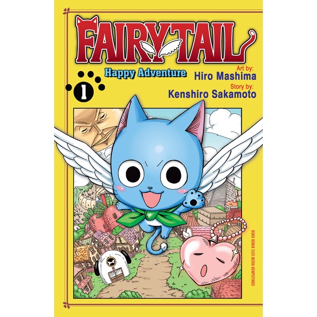 Jual KOMIK SERI Fairy Tail Happy Adventure Hiro Mashima READY