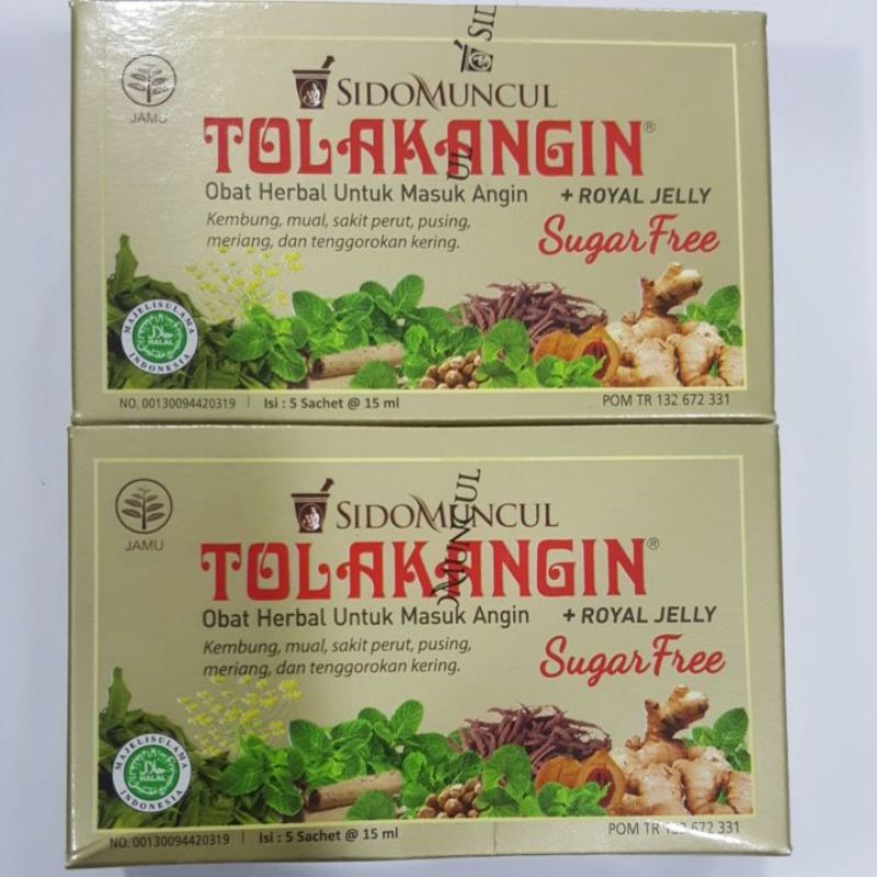 Jual Tolak Angin Bebas Gula Tolak Angin Free Sugar Sidomuncul Isi Pcs