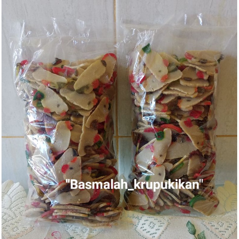 Jual Krupuk Ikan Laut Khas Sidayu Gresik Bentuk Bebek Lucu G