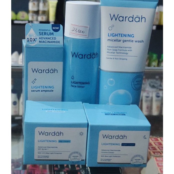 Jual PAKET LIGHTENING SERIES WARDAH Shopee Indonesia