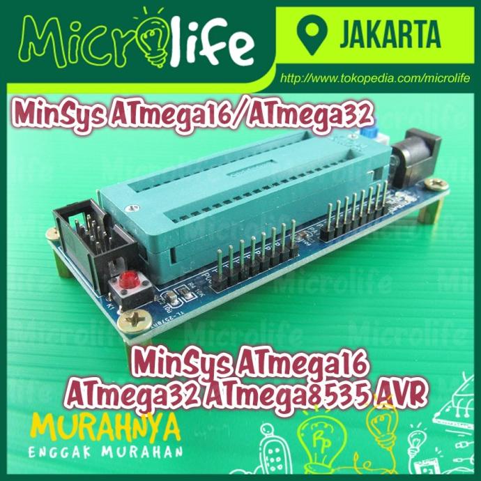 Jual Cod Minimum System Atmega Atmega Atmega Avr Minsys