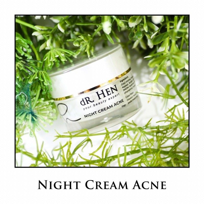 Jual Day Cream Night Cream Dr Hen Whitening Acne Glowing By Athena