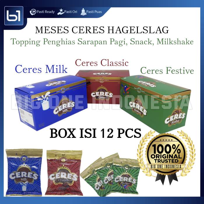 Jual Meses Ceres Box Isi Pcs Mesis Hias Kue Roti Meises Classic