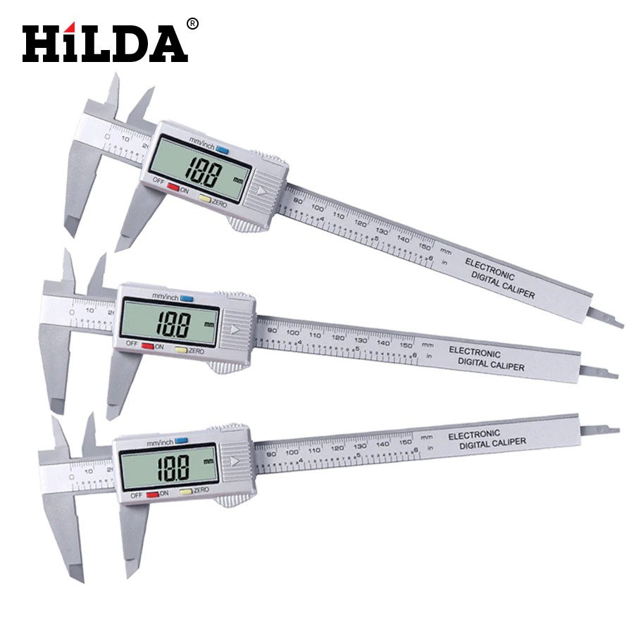 Jual Import Hilda Vernier Calipers Measuring Tool Digital Caliper 6