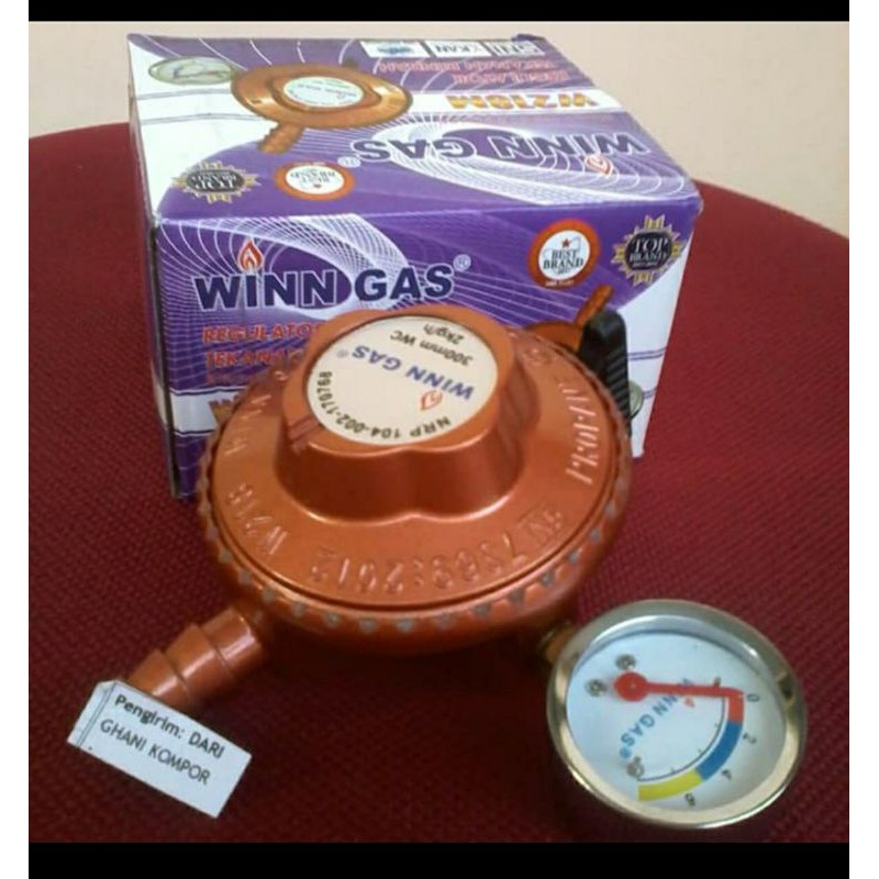 Jual Regulator Otomatis Winn Gas Meter New Shopee Indonesia