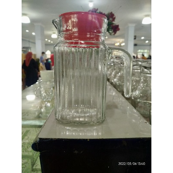 Jual Pitcher Kaca SQP 500 1200 SC Teko Water Jug Shopee Indonesia