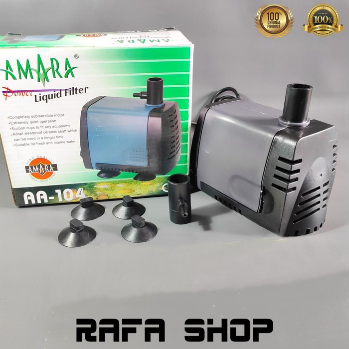 Jual Amara Aa Pompa Celup Aquarium Kolam Hidroponik Watt Meter