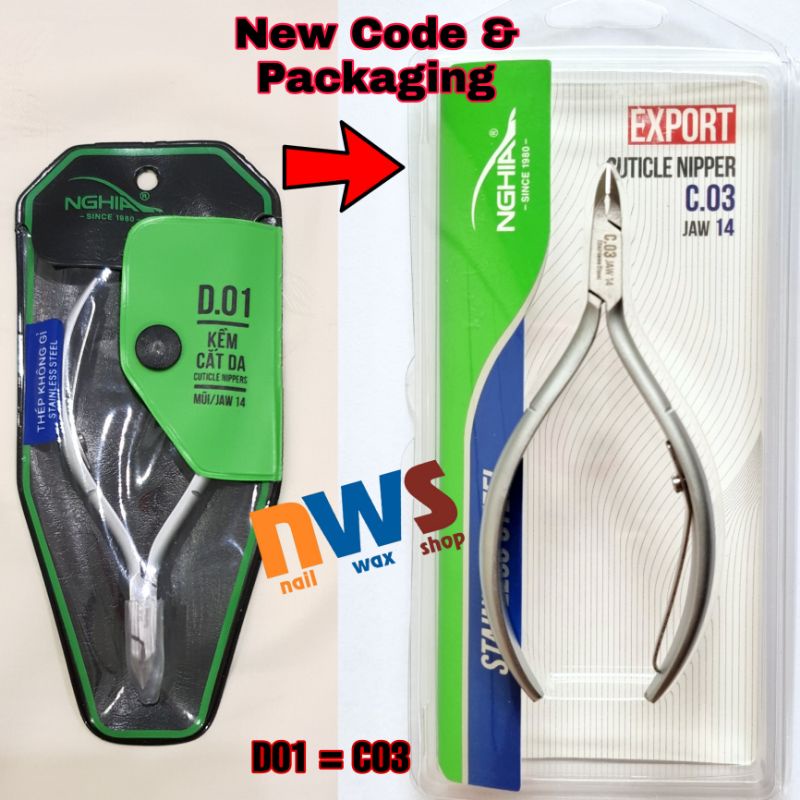 Jual Nghia Cuticle Nipper C Original Gunting Kutikula Shopee