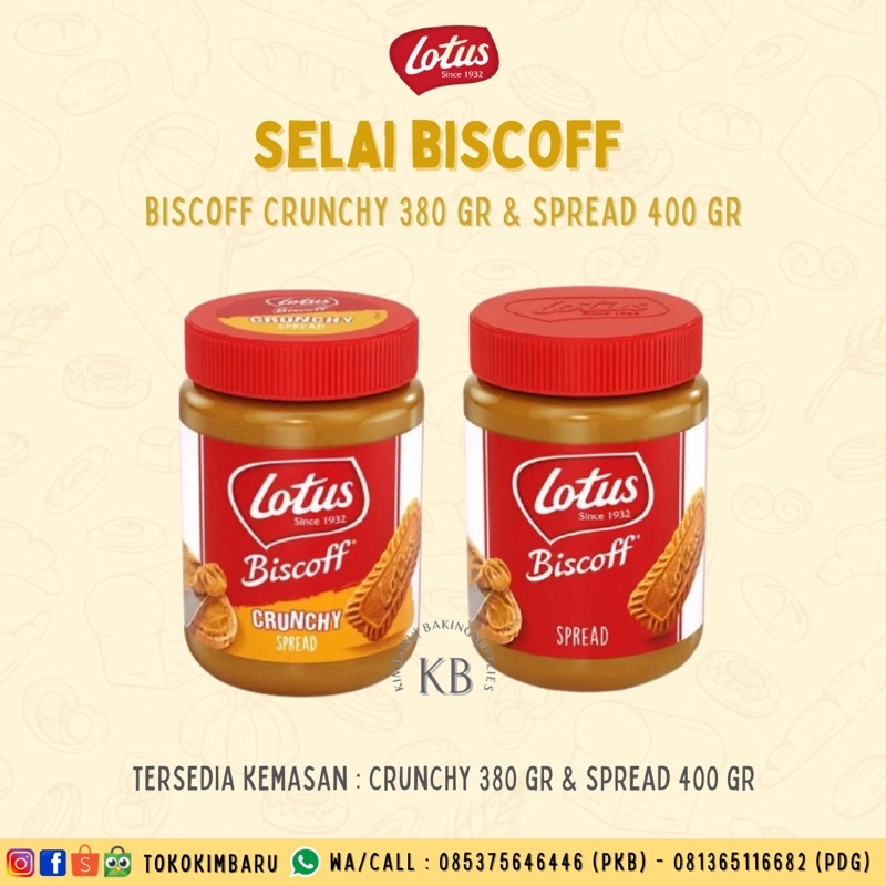 Jual Selai Lotus Biscoff Spread Smooth Dan Crunchy Gram Shopee