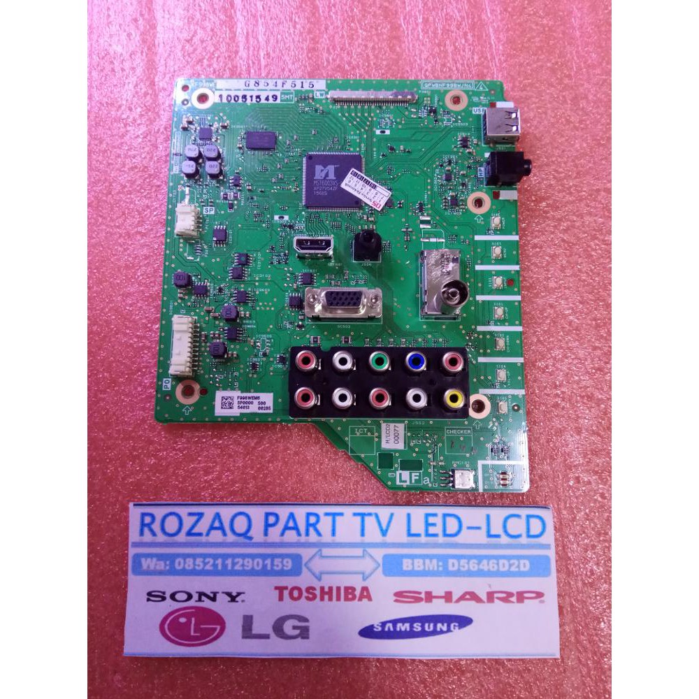 Jual MainBoard TV Sharp LC 32LE347i Shopee Indonesia