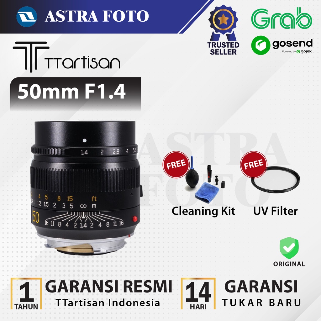 Jual Lensa Ttartisan Mm F For Sony Canon Nikon Leica Garansi