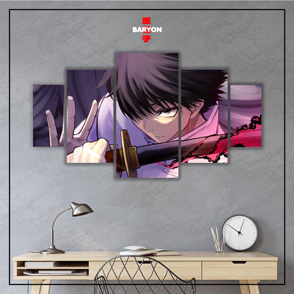 Jual Baryon Wall Decor Yuta Okkotsu Jujutsu Kaisen Set Hiasan Dinding