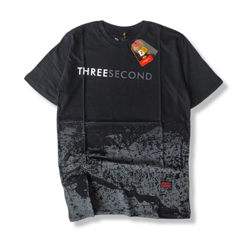 Jual Baju Tshirt Kaos Distro Pria Second Threesecond Three Second