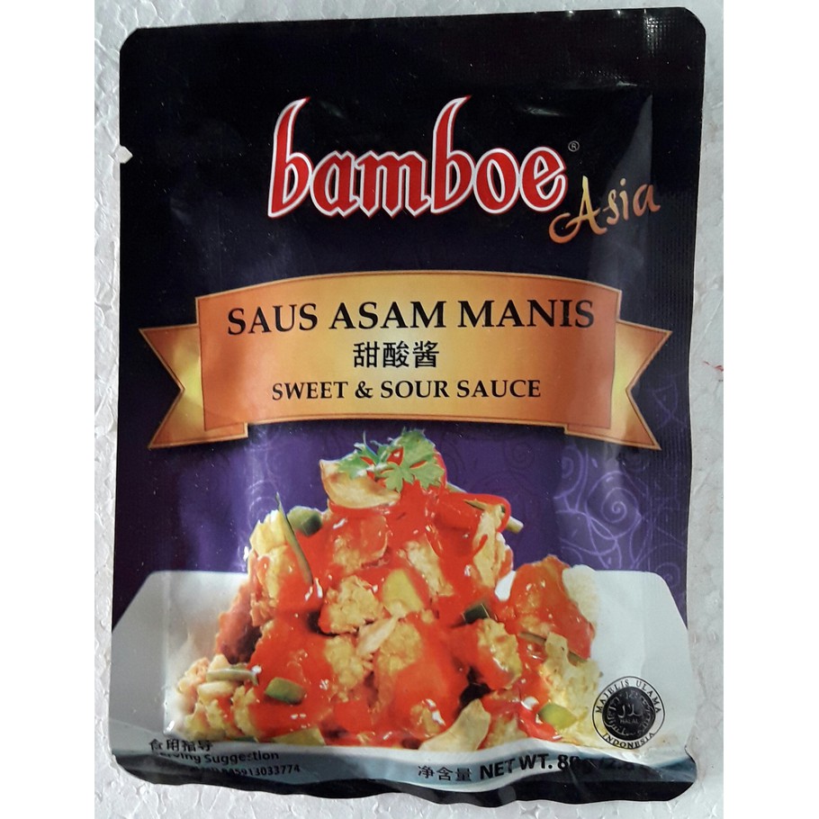 Jual Bumbu Bamboe Asia Saus Asam Manis Sweet Sour Sauce 80Gr