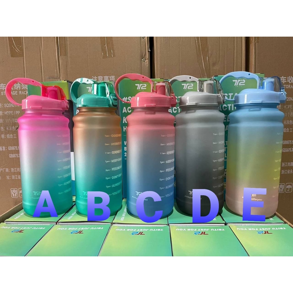 Jual Botol Pastel Botol Motivasi L Botol Minum Botol Tritu Shopee